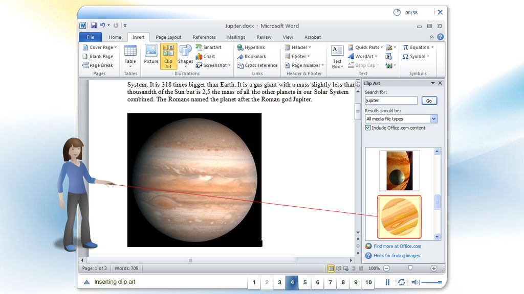 Screenshot number 3 from project MS Office Course